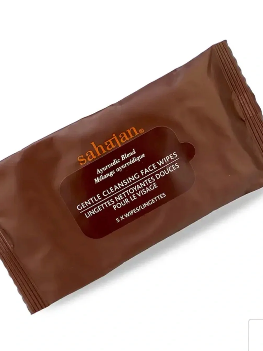 RITZ-CARLTON SAHAJAN AYURVEDIC BLEND GENTLE CLEANSING FACE WIPES / 50 PACKETS